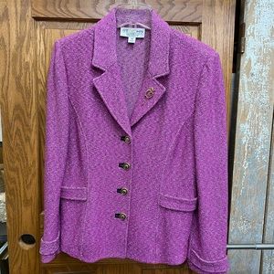 St. John pink vintage blazer